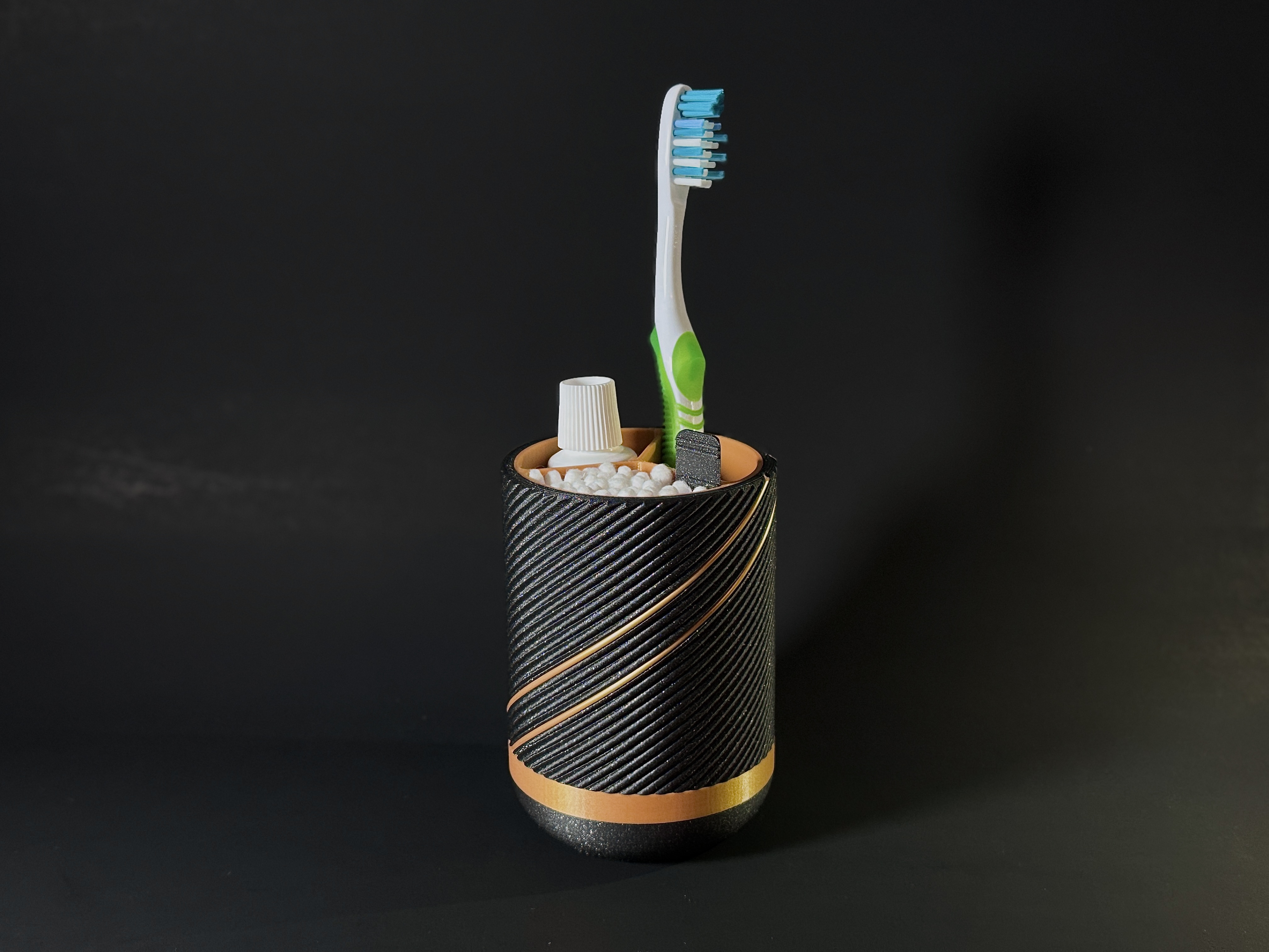 Modern Spiral Bath Utensil Organizer