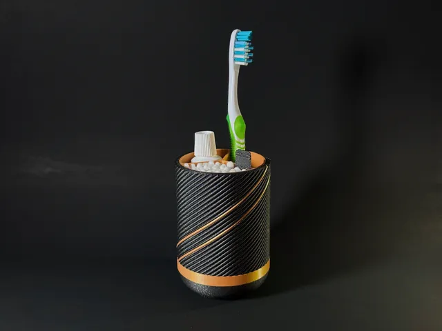 Modern Spiral Bath Utensil Organizer