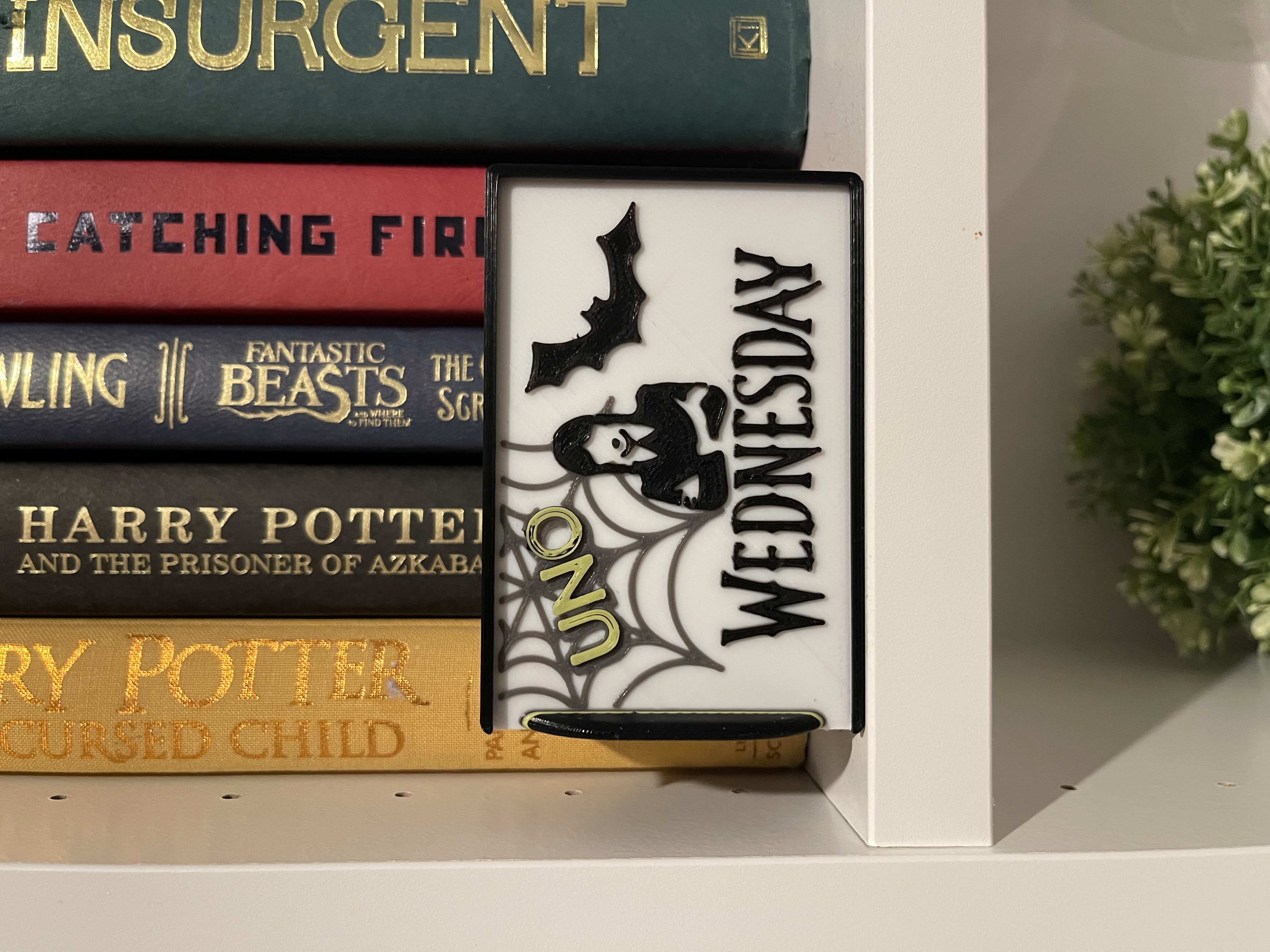 Wednesday Addams UNO card holding box