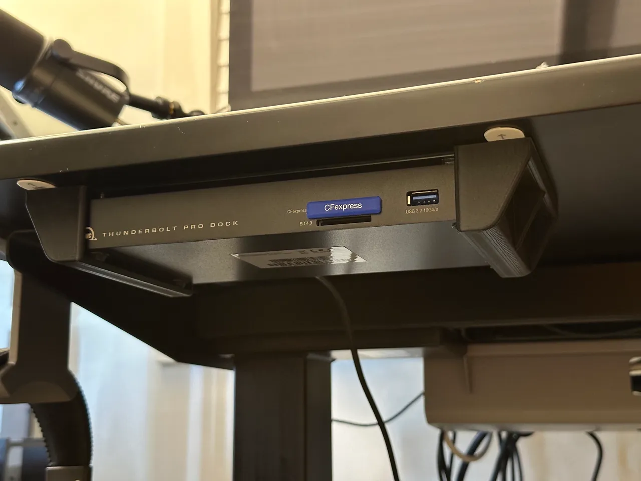 OWC Thunderbolt Pro Dock Under-Desk Mount by kahunamike | Download 
