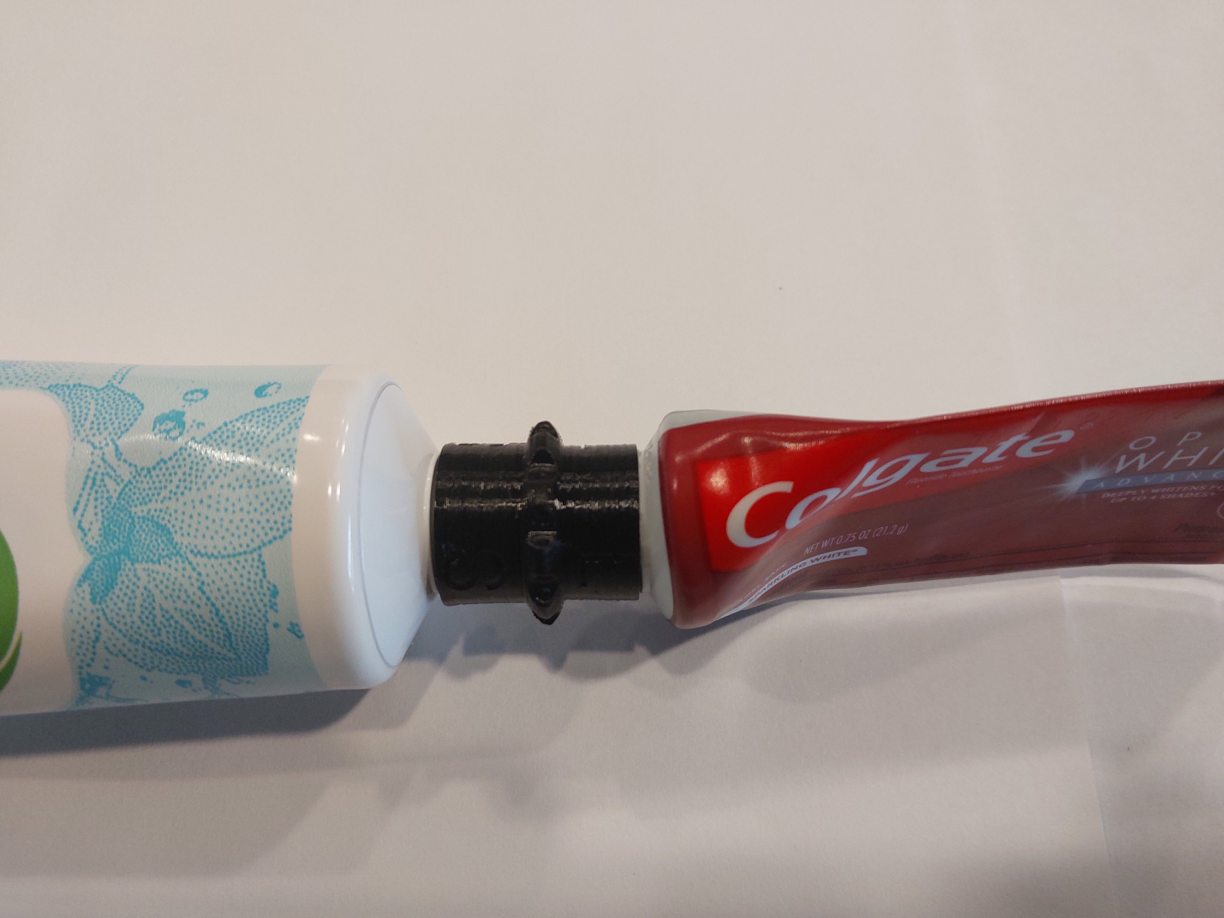 Toothpaste  Tube Transfer/Refill Fittings