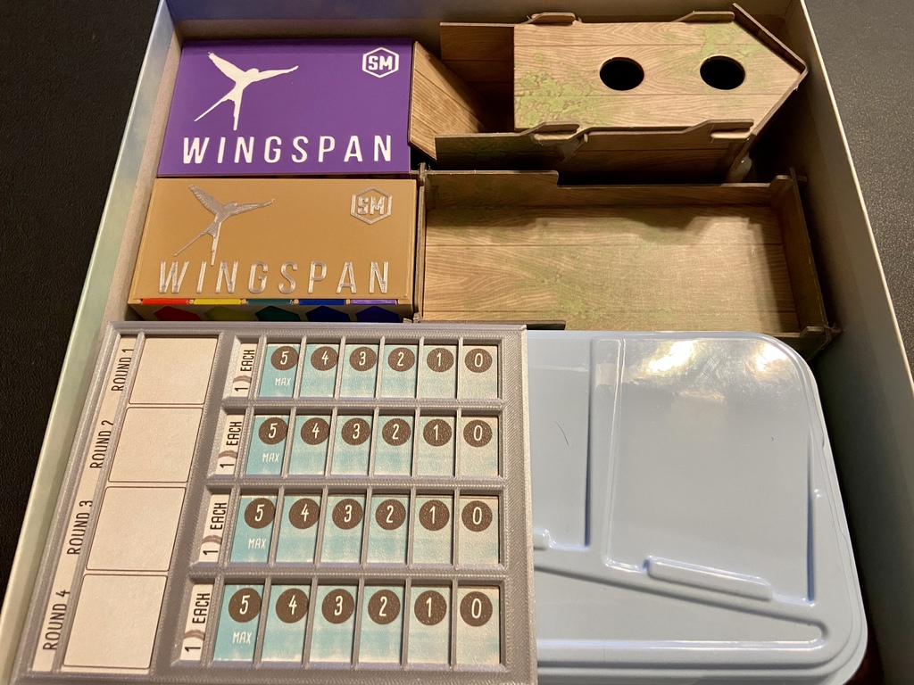 Wingspan End of Round Goals Frame by 3DyPrinterGuy Download free STL