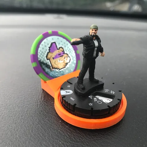 Heroclix Base with Object Holder