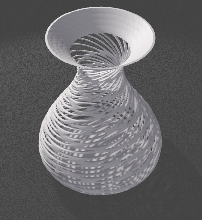 Voronoi Vase Twist