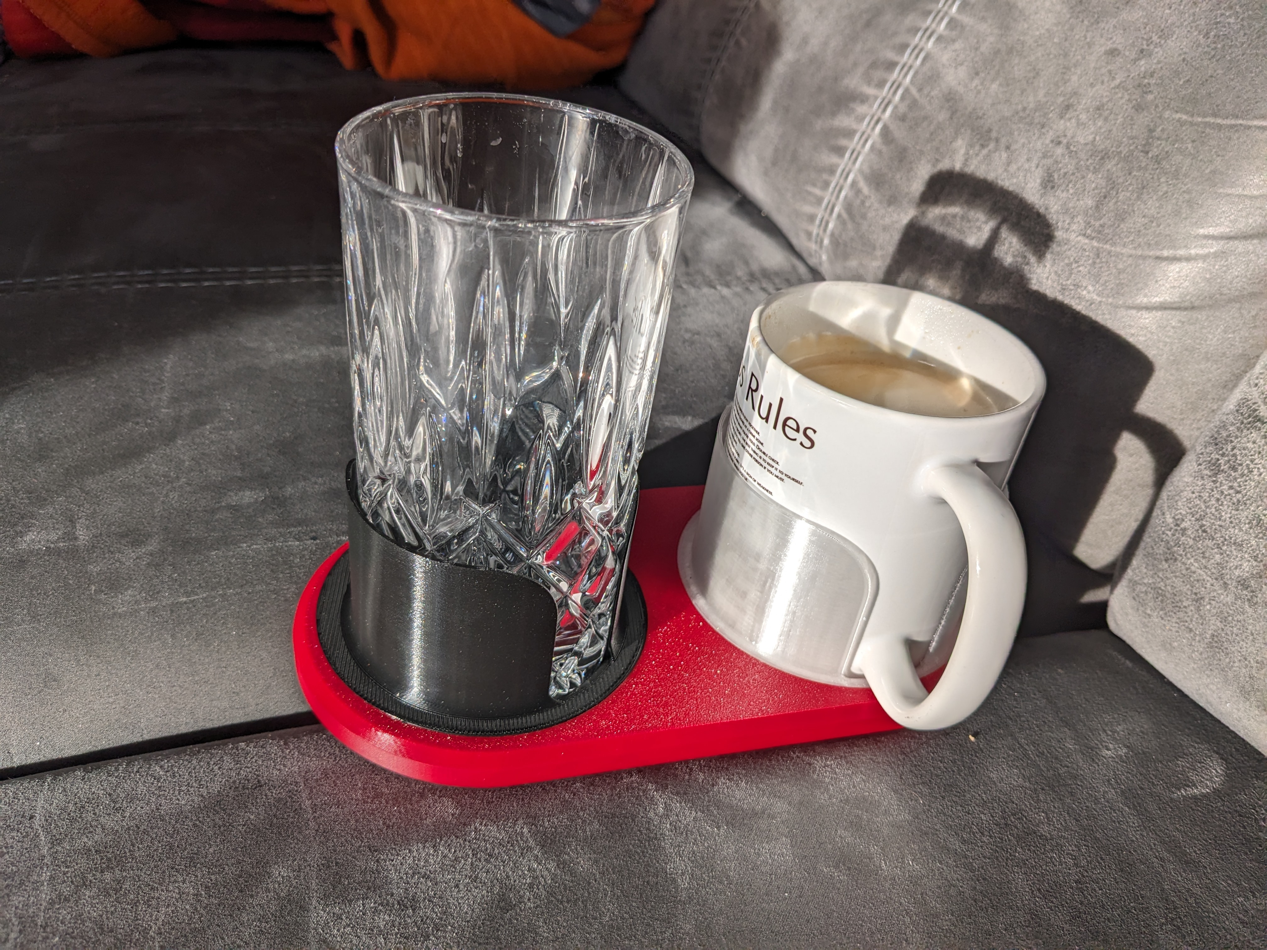 Miniatura 2 do modelo 3D Modular Dual Couch Coaster