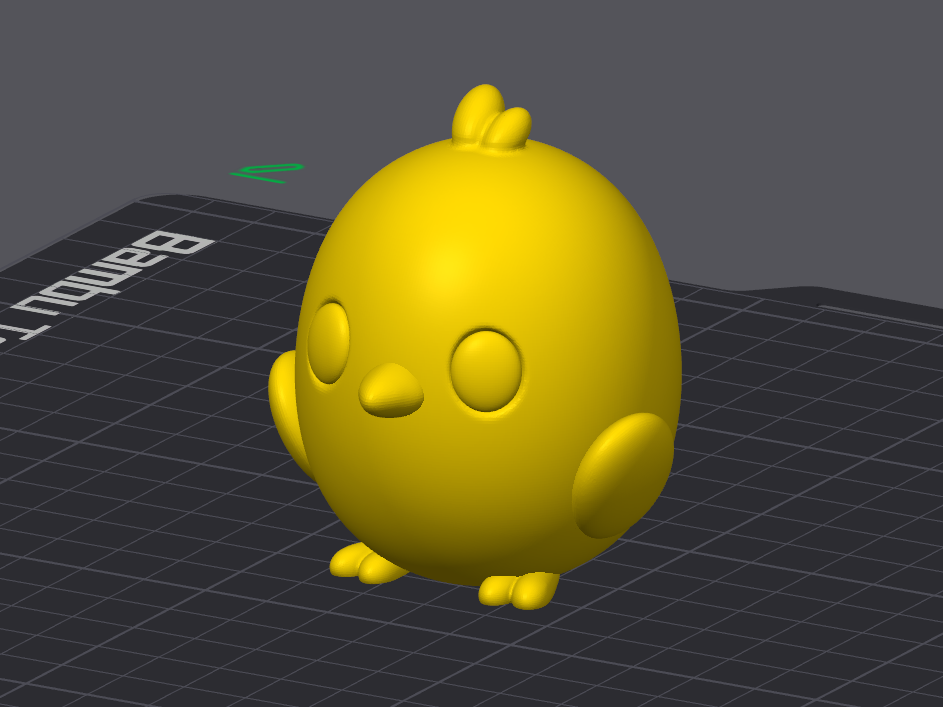 Miniatura 5 do modelo 3D Chirpy the Chick
