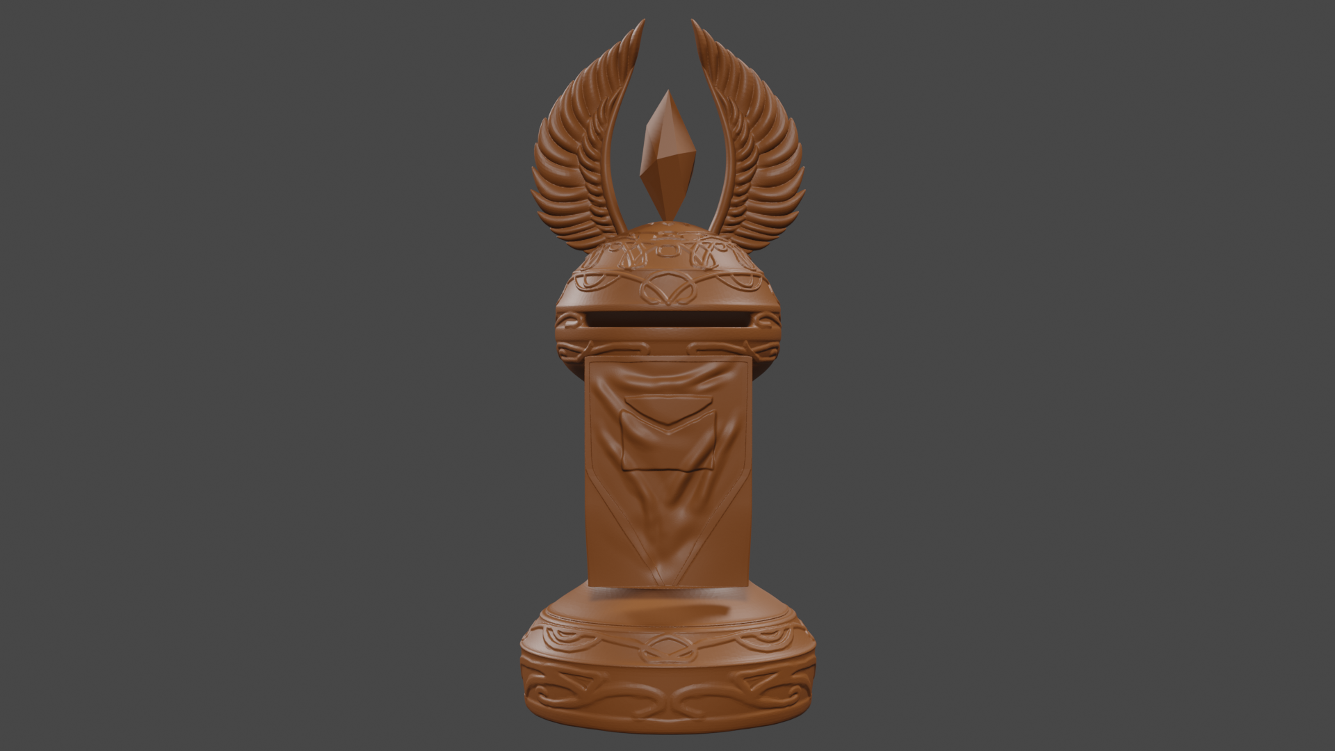 World of Warcraft inspired, Blood Elf Mailbox, Tabletop DnD miniature