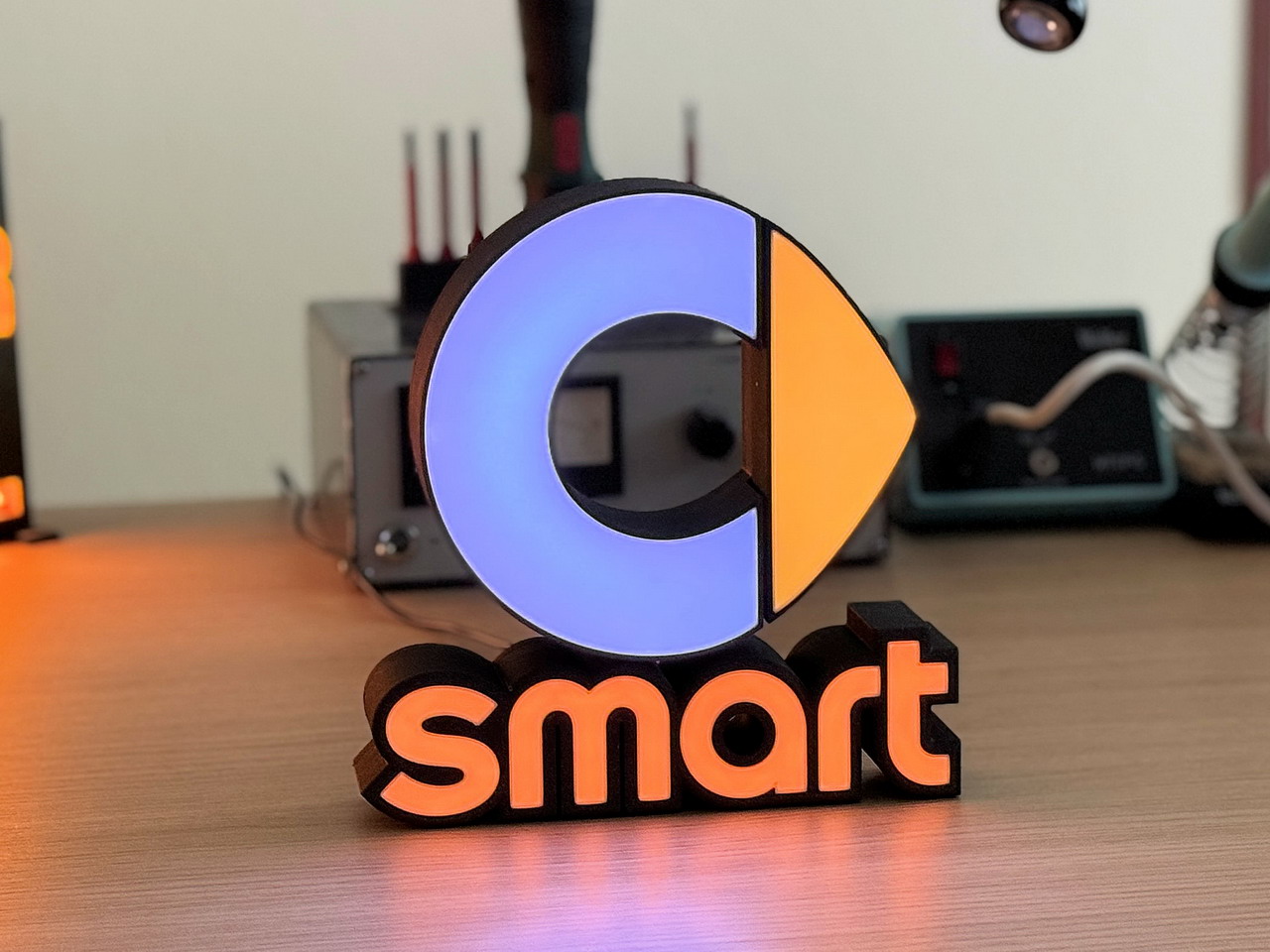 Smart (car) WLED logo by Satellietje | Download free STL model ...