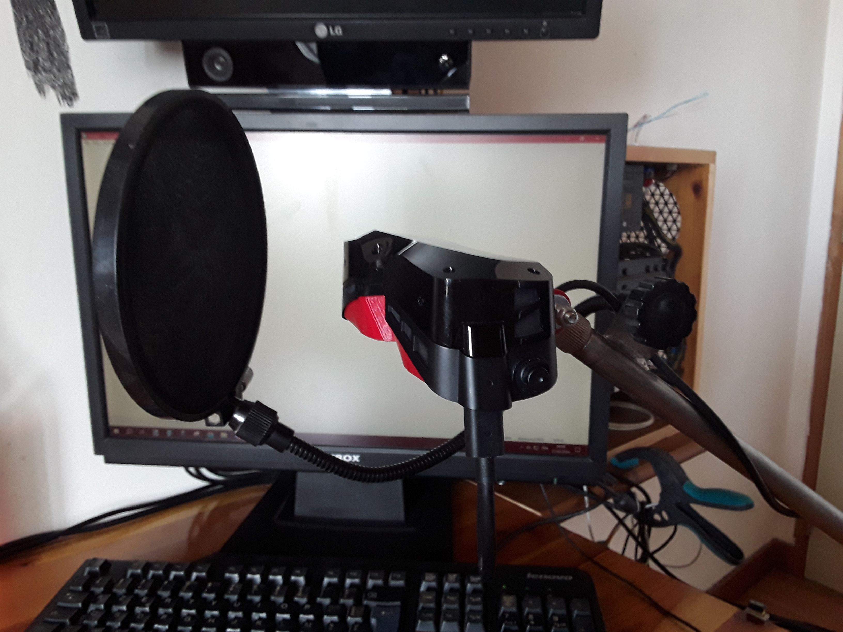 Bigscreen Beyond mic stand adapter