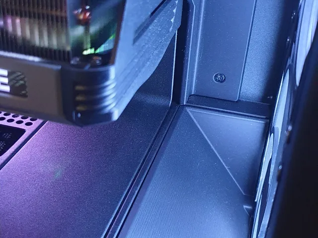 NZXT H7 Fan Duct Scoop for 140mm fans (remix of OnlyPaul)