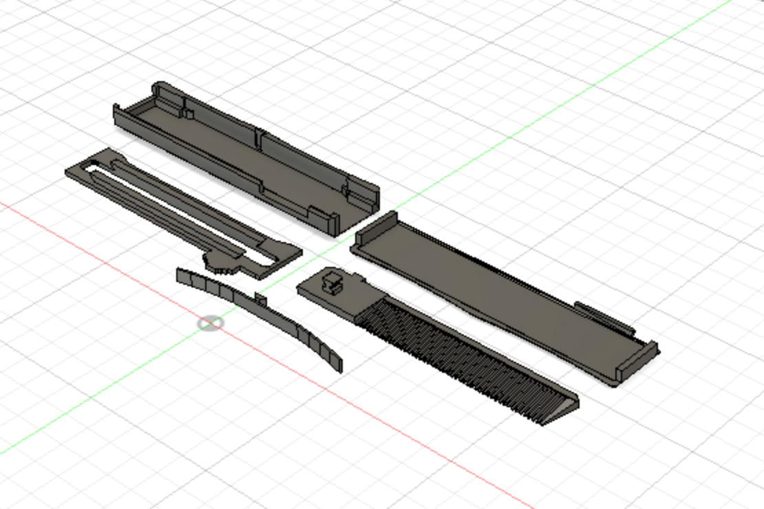 Peine cuchillo automatico