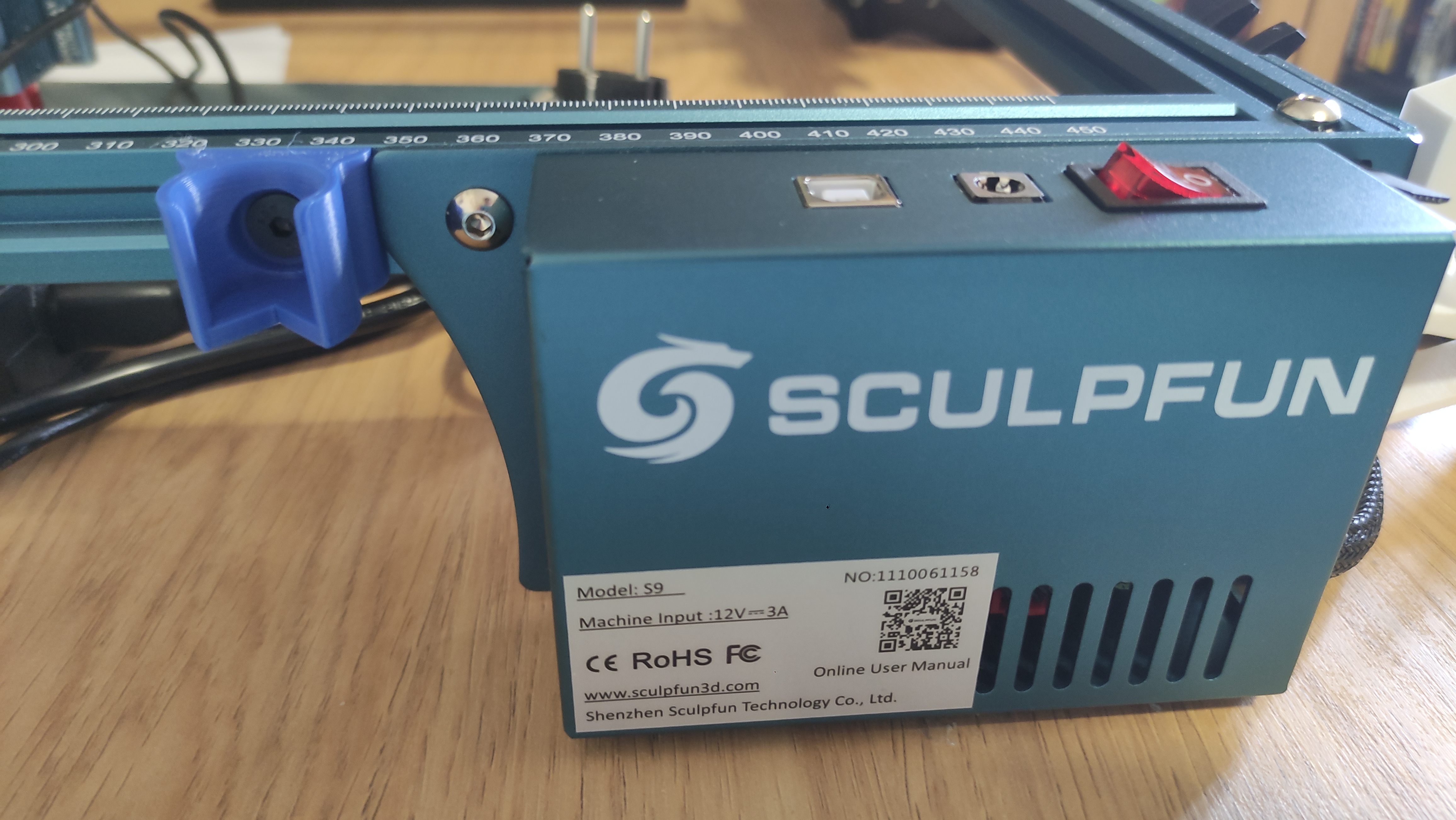Sculpfun laser point positioner support — miniatura 2