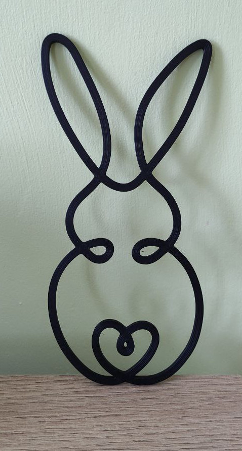 Bunny wall art
