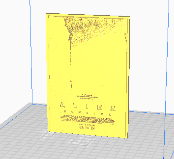 Miniatura 2 do modelo 3D Alien Romulus Lithophane