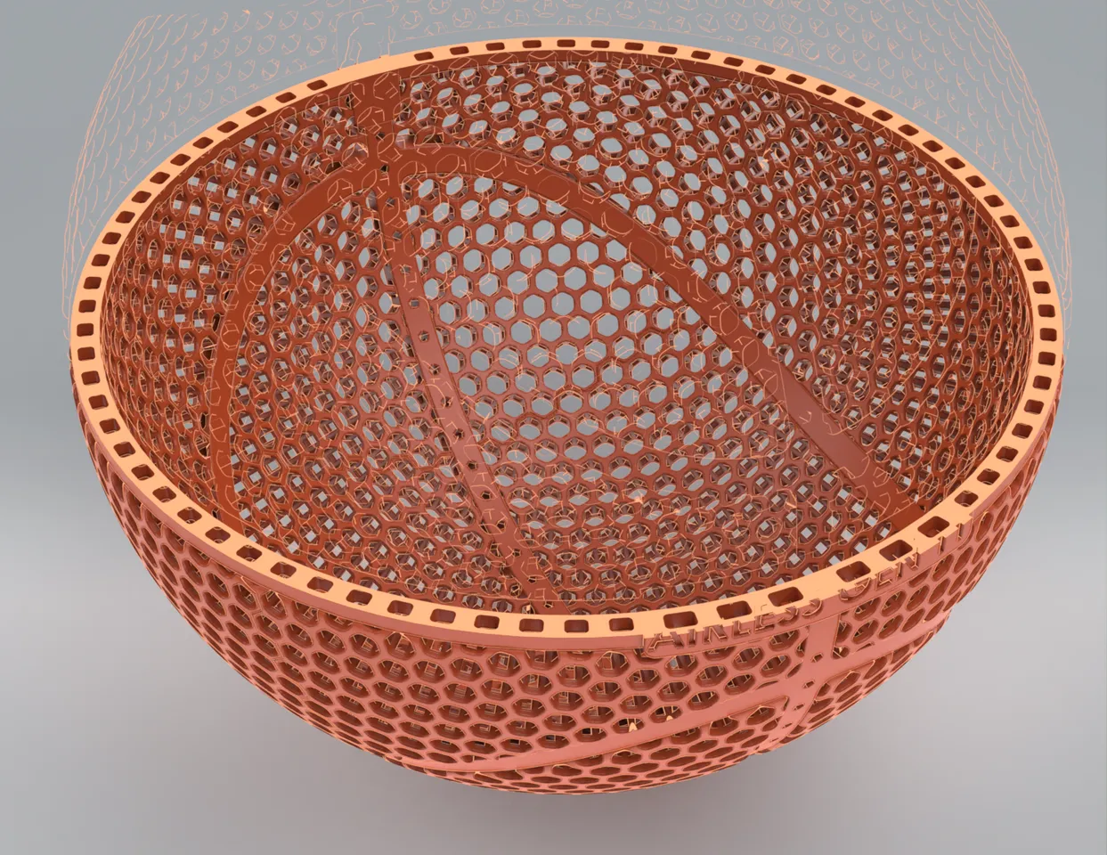 Airless Basketball Gen 11 by PartyLime Download free STL model