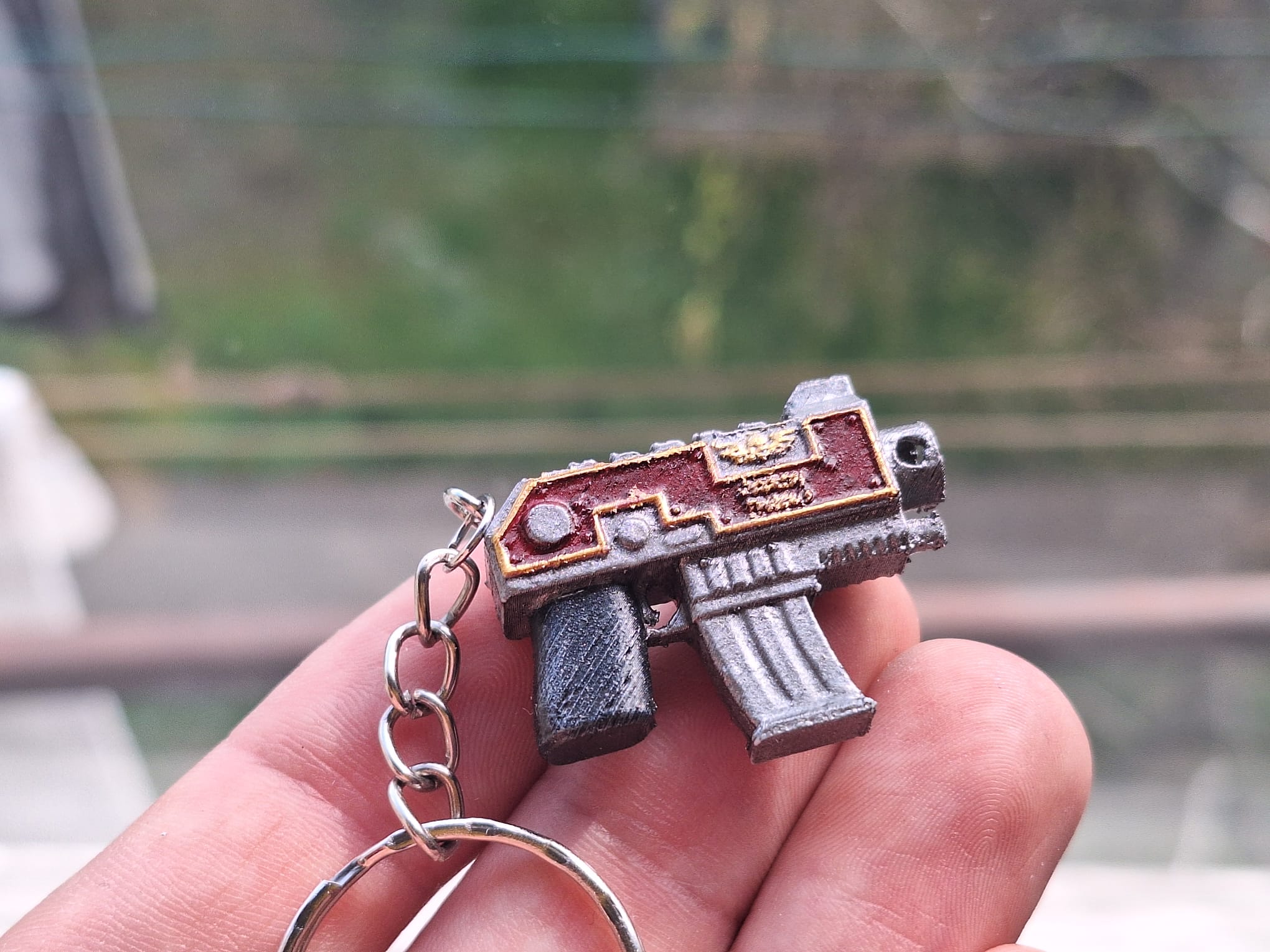 Warhammer Bolt Gun - Keychain by Waffles | Download free STL model ...