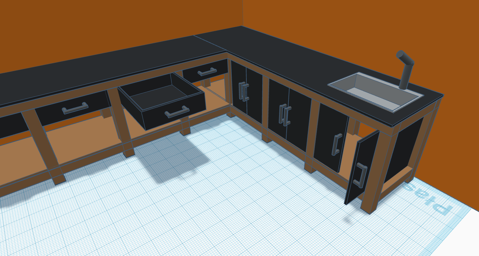 Miniatura 2 do modelo 3D Garage Table (v.0.1)