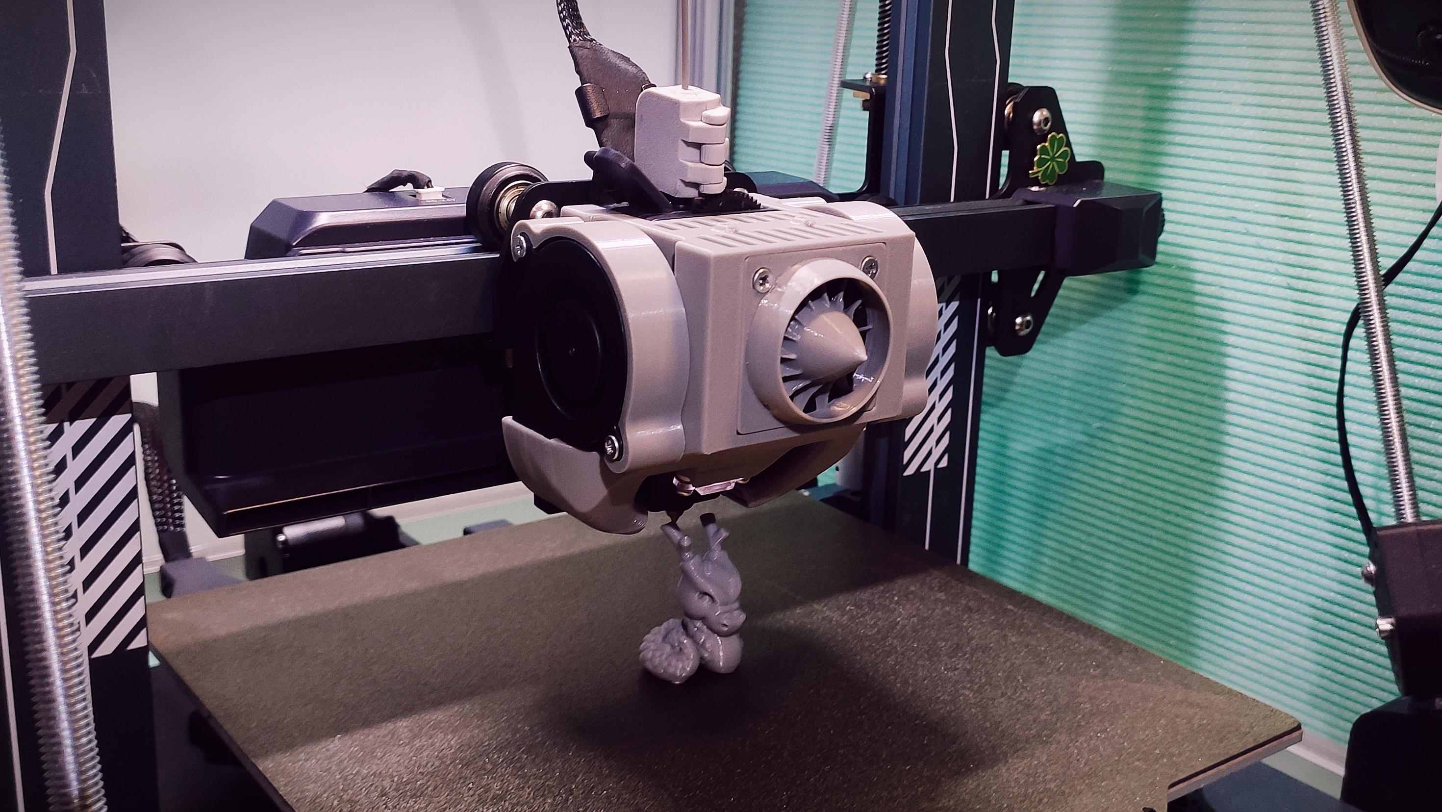 Fan 4015 Guard for "Elegoo Neptune 4/Pro/Max/Plus Fan Shroud V5" by OrzOrzOrz 3D model thumbnail