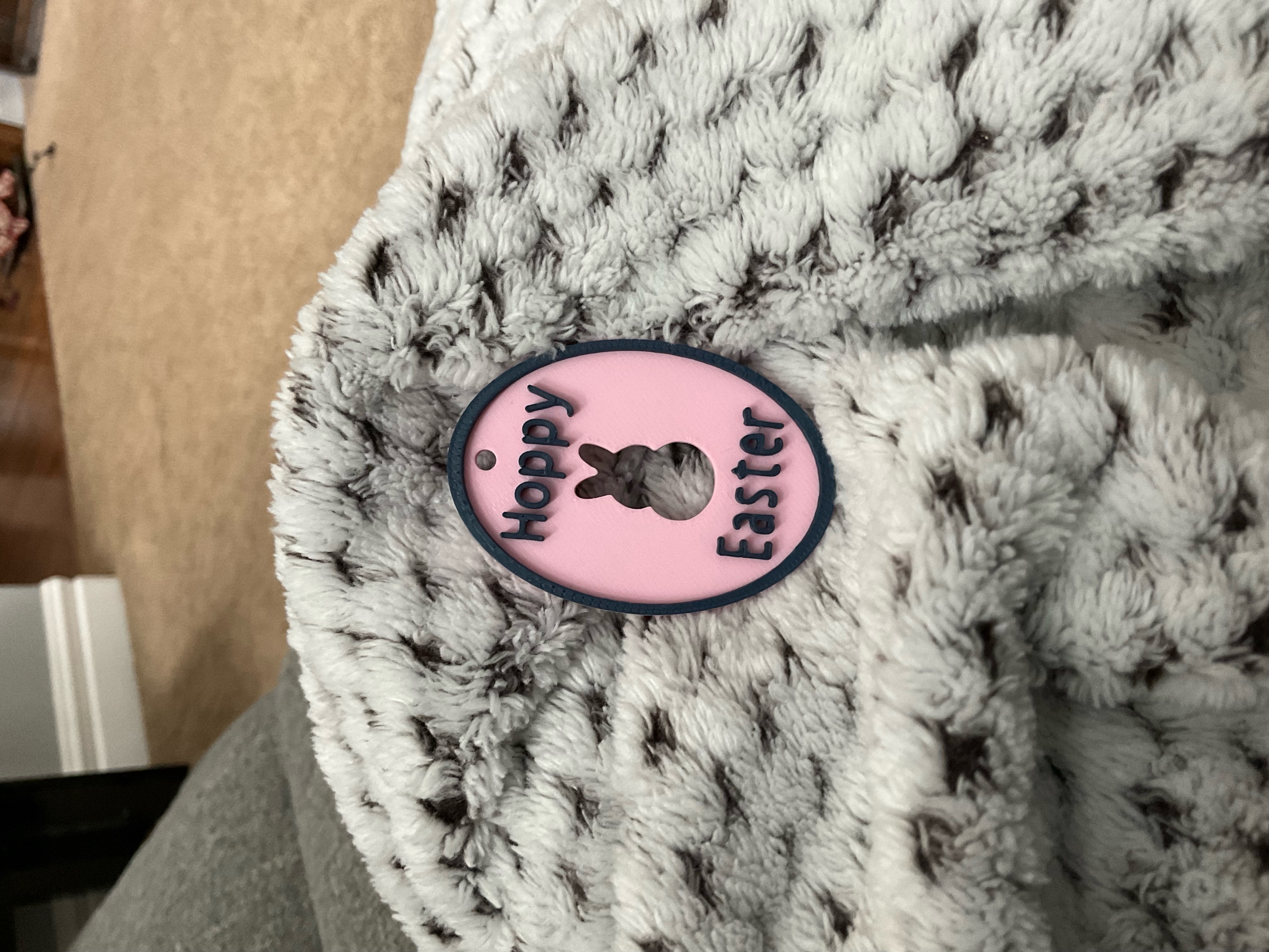 Hoppy Easter egg shape — miniatura 3