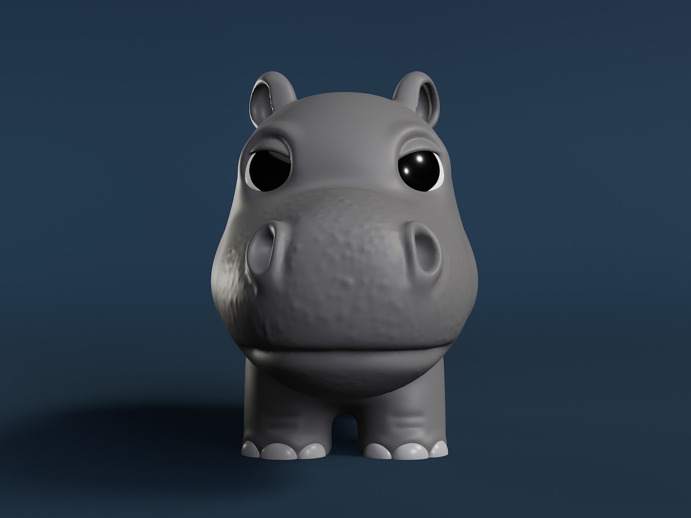 Miniatura 2 do modelo 3D Hippo Harry
