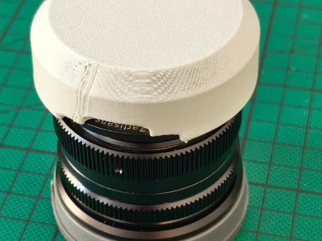 7Artisans 7.5mm f2.8 fisheye modified lens cap from TPU