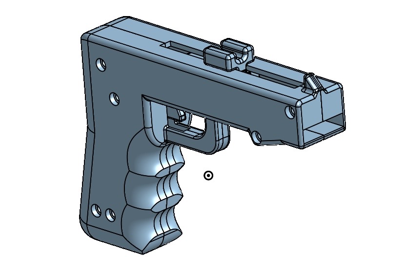 Miniatura 2 do modelo 3D BEER CAP GUN
