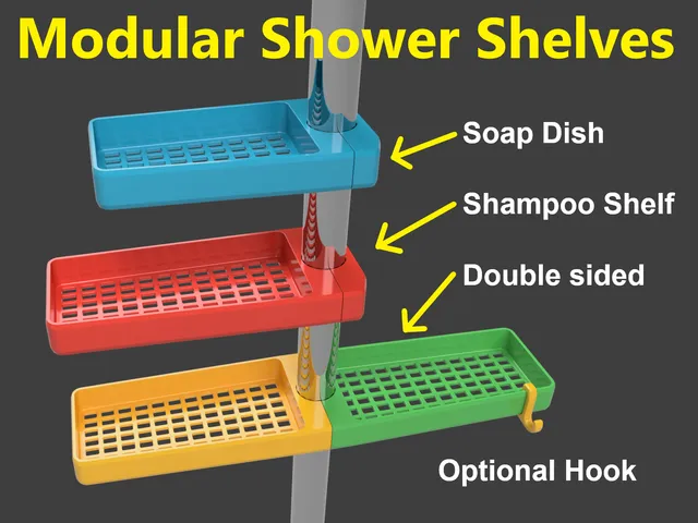 Modular Shower Shelves