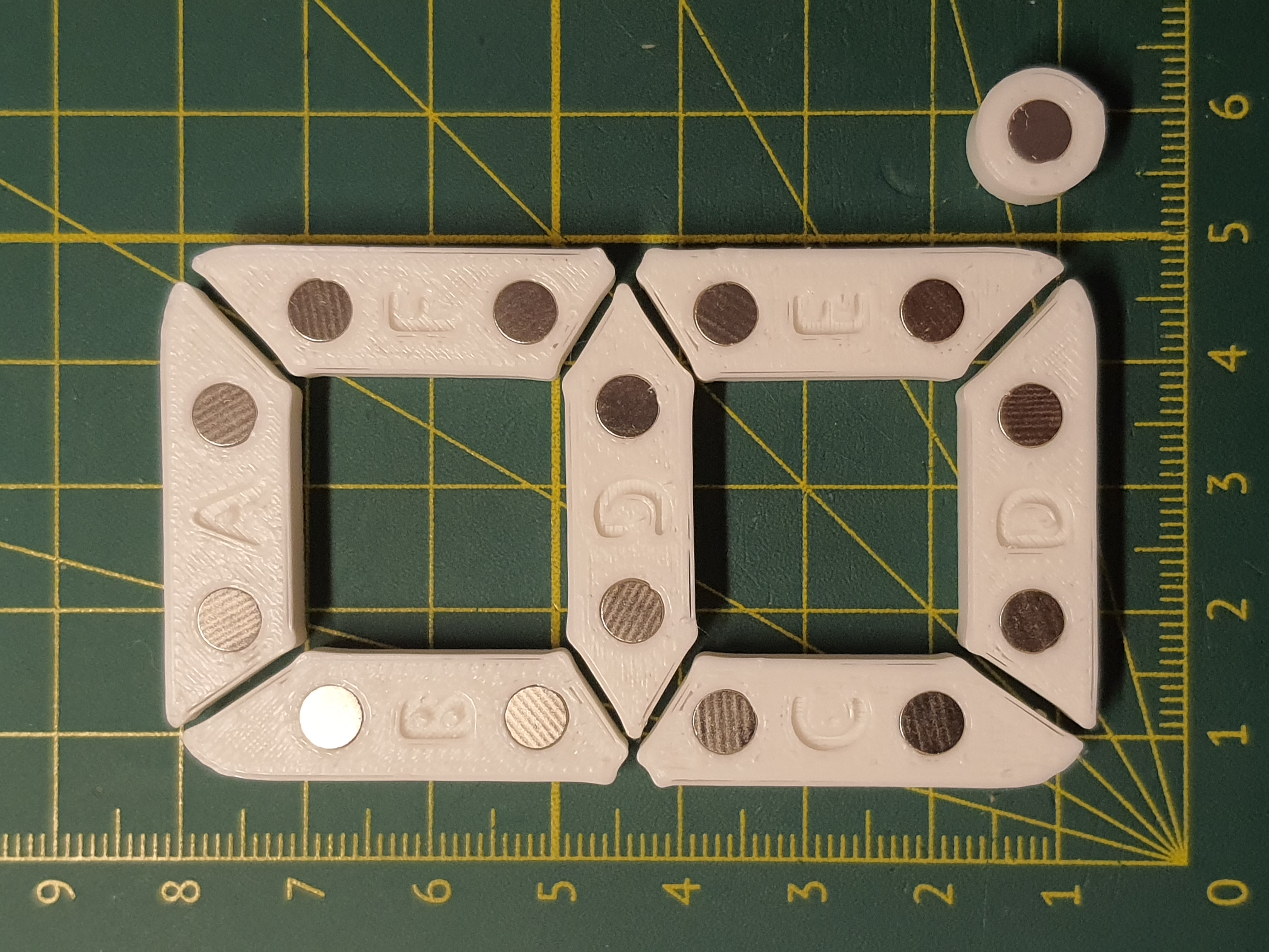 Magnet seven segments element — miniatura 6