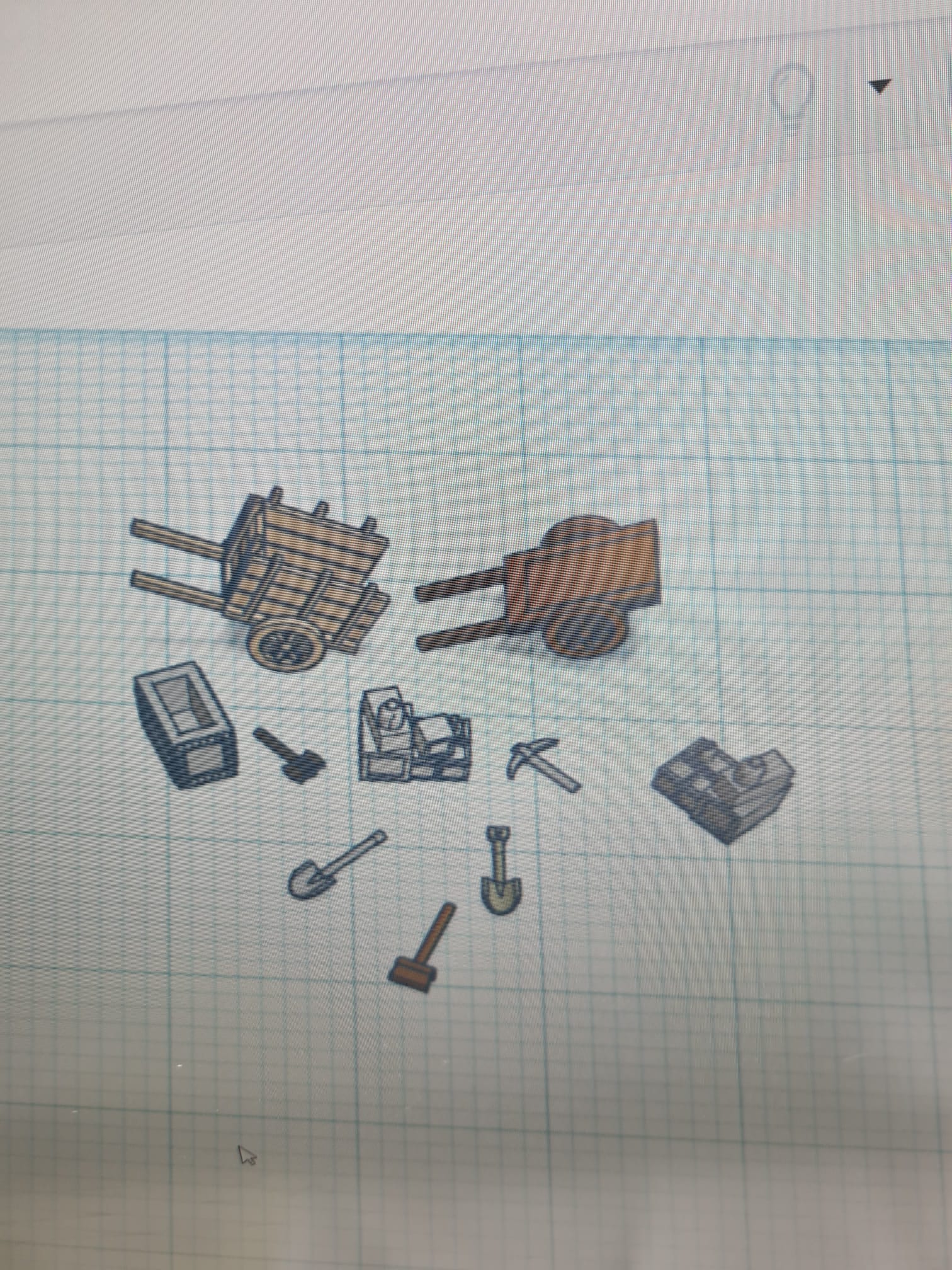 Survival mine tools
