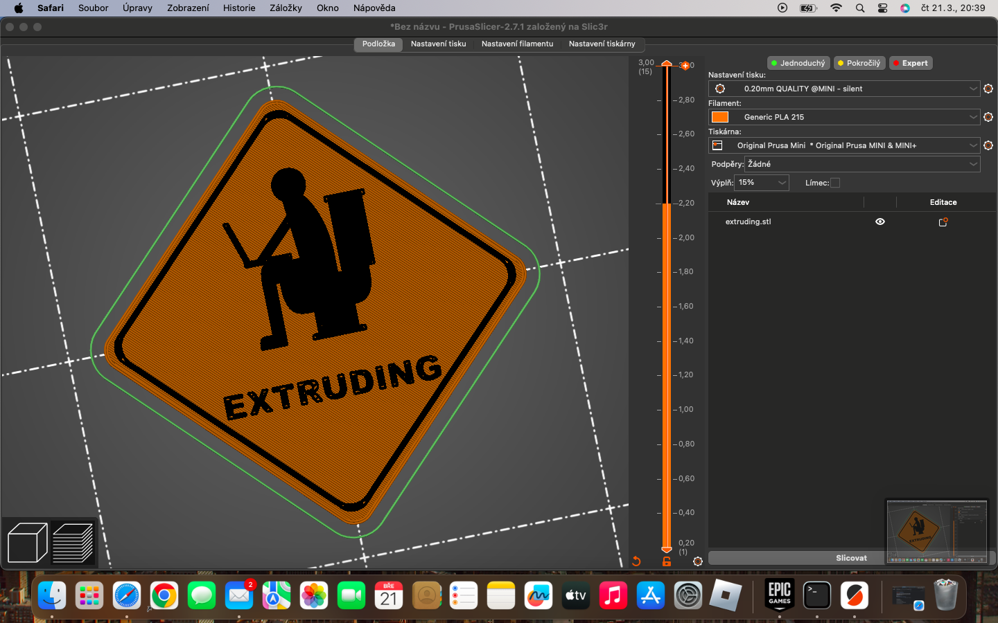 Extruding Wc plate