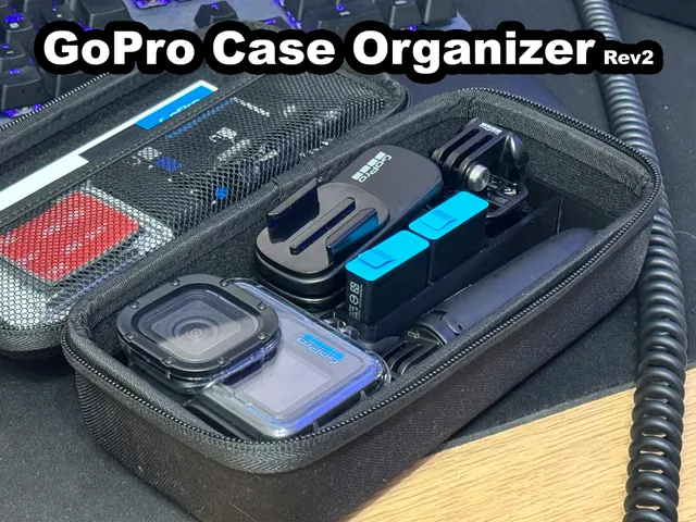 GoPro Case Organizer Rev 2