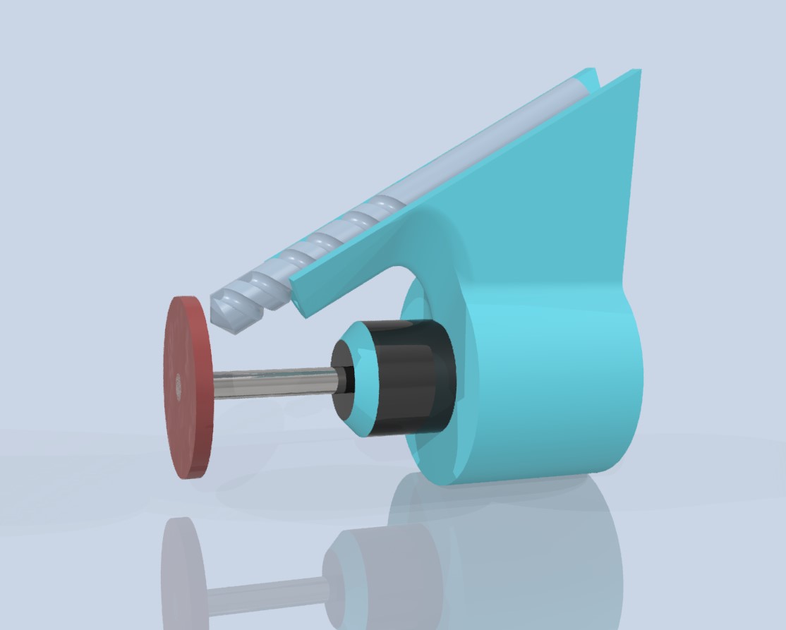 Miniatura 2 do modelo 3D Dremel - tool for sharpening drill bits