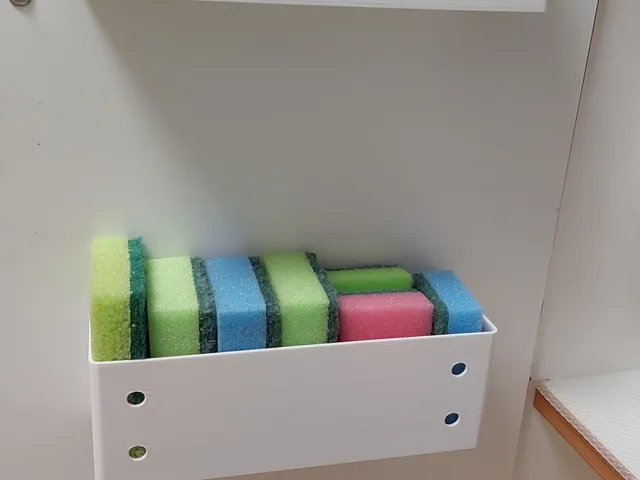 kitchen sponge holder-box
