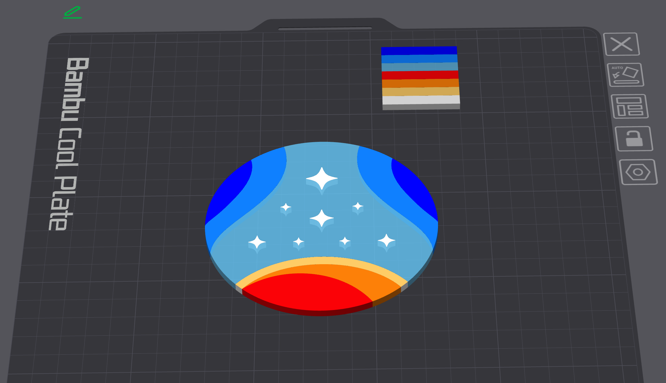 STARFIELD inspired coaster