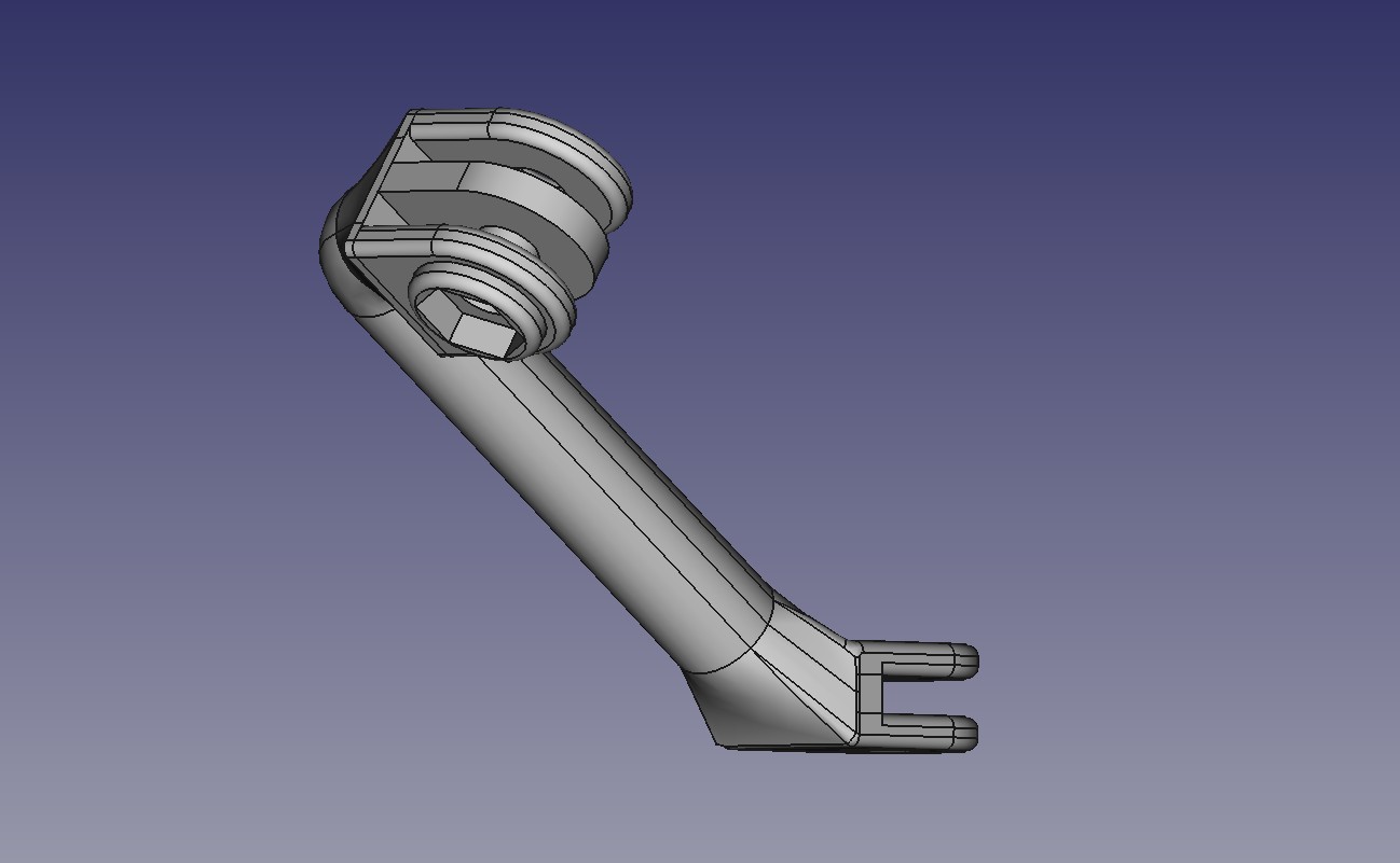 Ender 3 V3 SE GoPro/ESP32 camera mount by rabbit | Download free STL ...