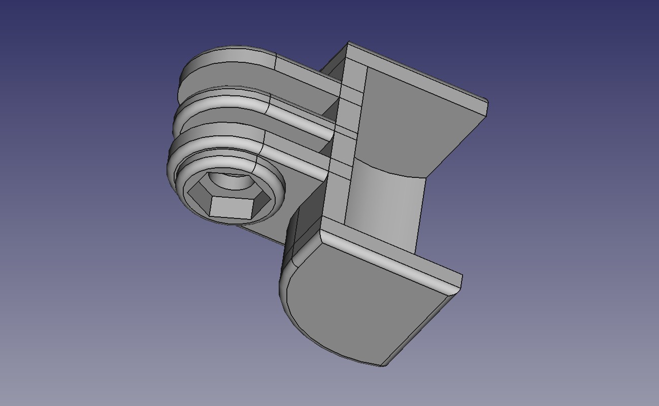 Ender 3 V3 SE GoPro/ESP32 camera mount by rabbit | Download free STL ...