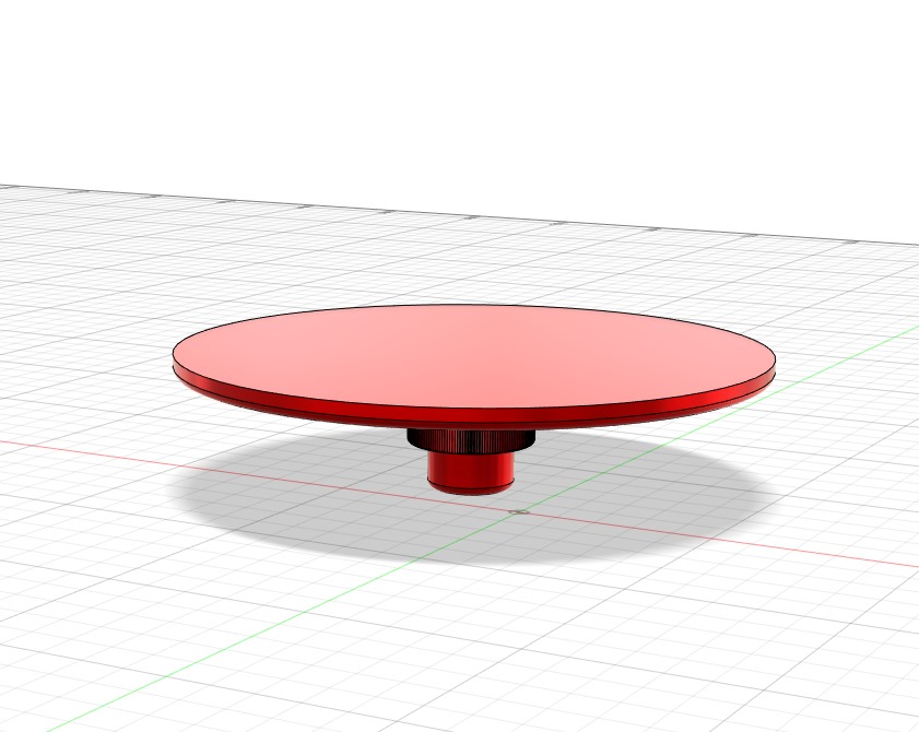 CABEZAL TIPO PLATO DE 100 MM PARA MANGO X2 / X3