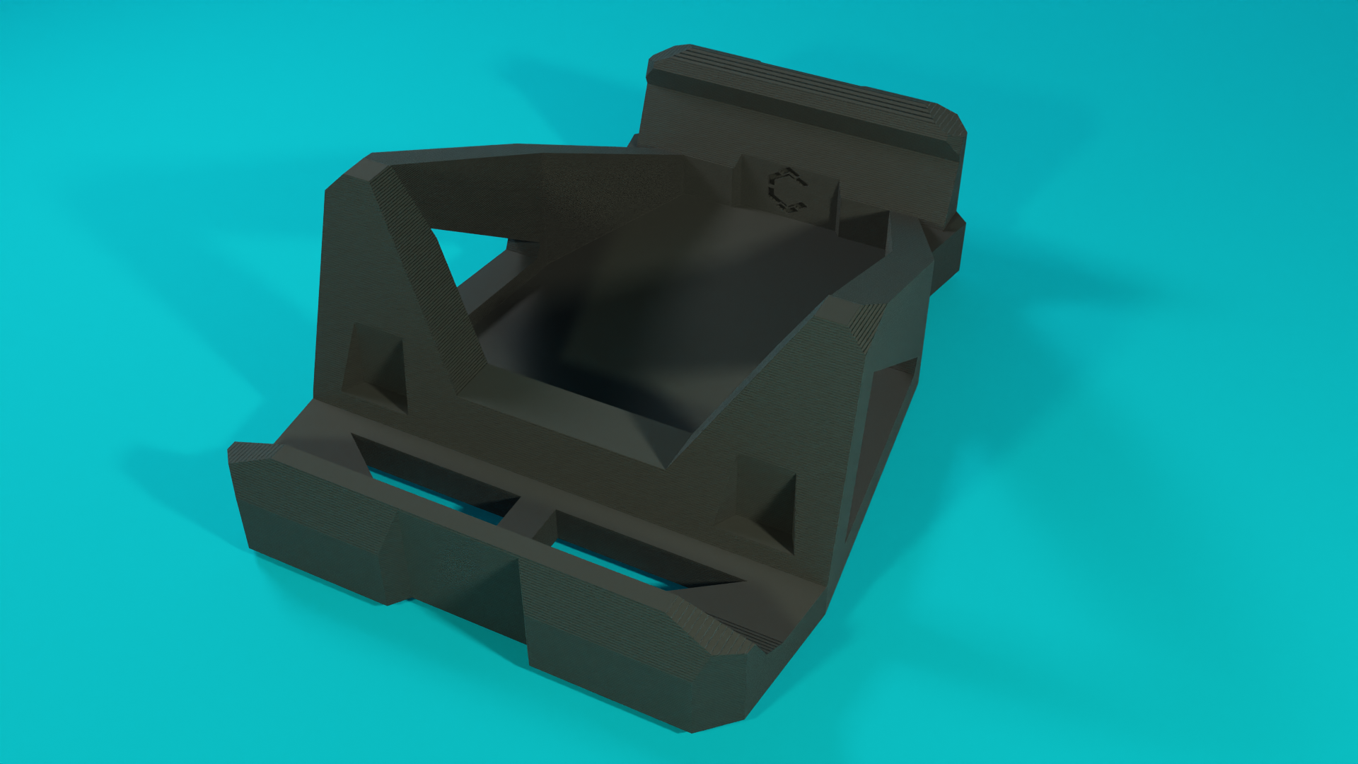 Phone Stand V3 by C1RKT | Download free STL model | Printables.com