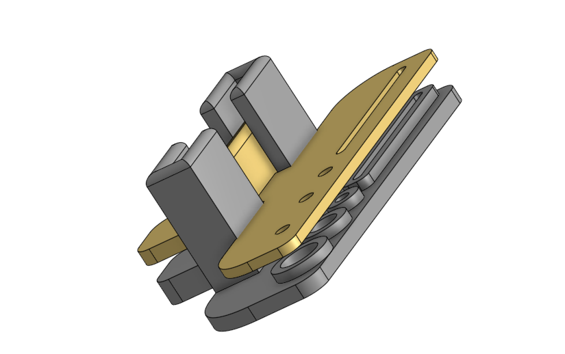 Miniatura 2 do modelo 3D Simple Needle Guide