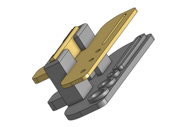 Miniatura 3 do modelo 3D Simple Needle Guide