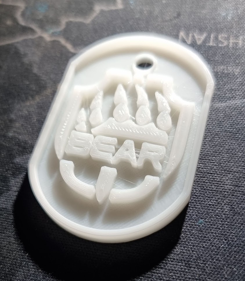 BEAR Tarkov Dog Tag by GilliGainz Download free STL model
