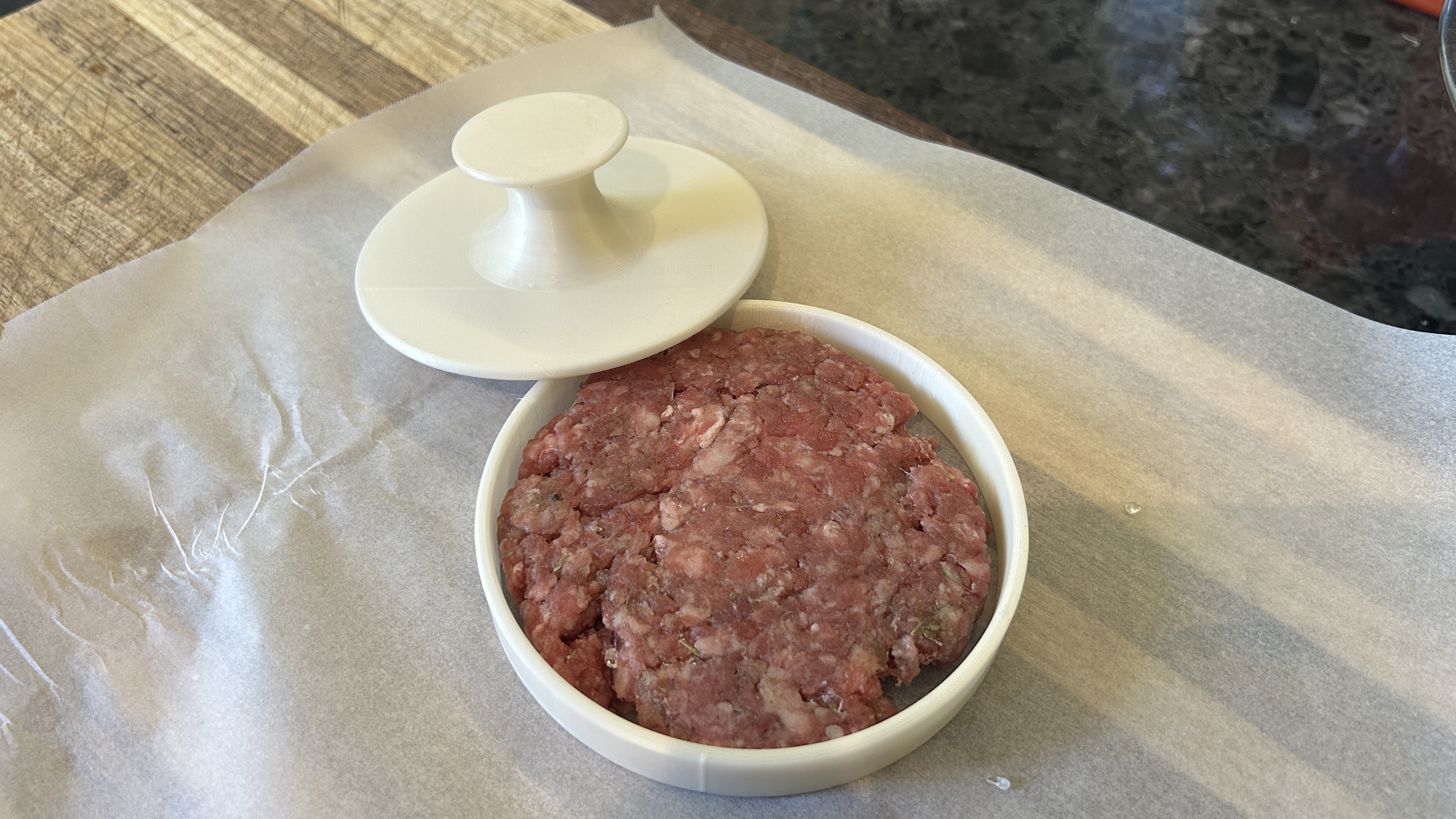 Sausage McMuffin Pattie Burger Mould