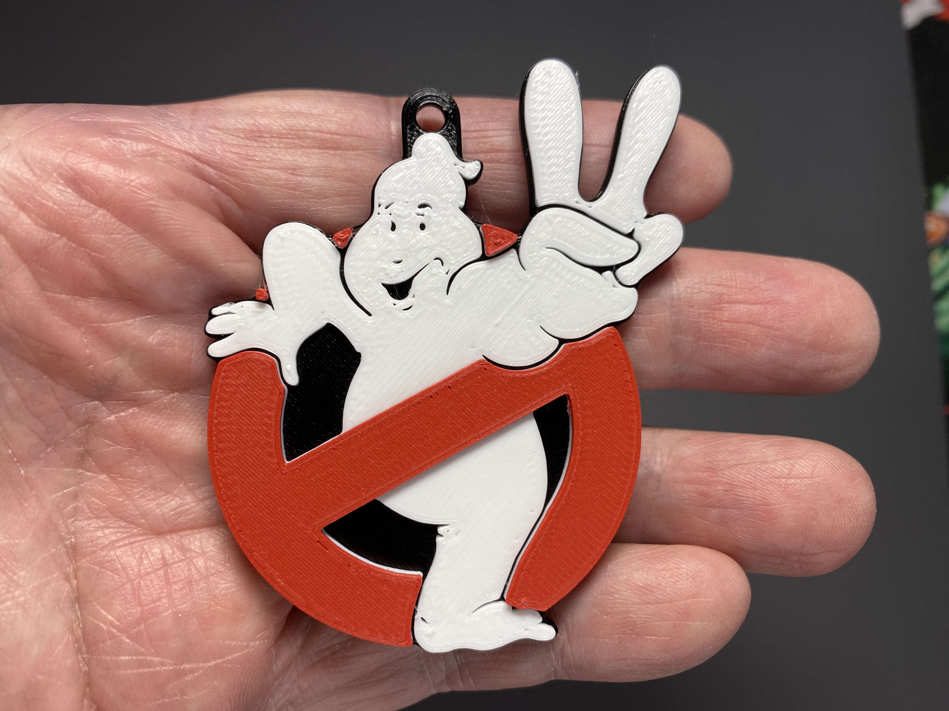 Miniatura 4 do modelo 3D Ghostbusters 2 Coaster and Keychain