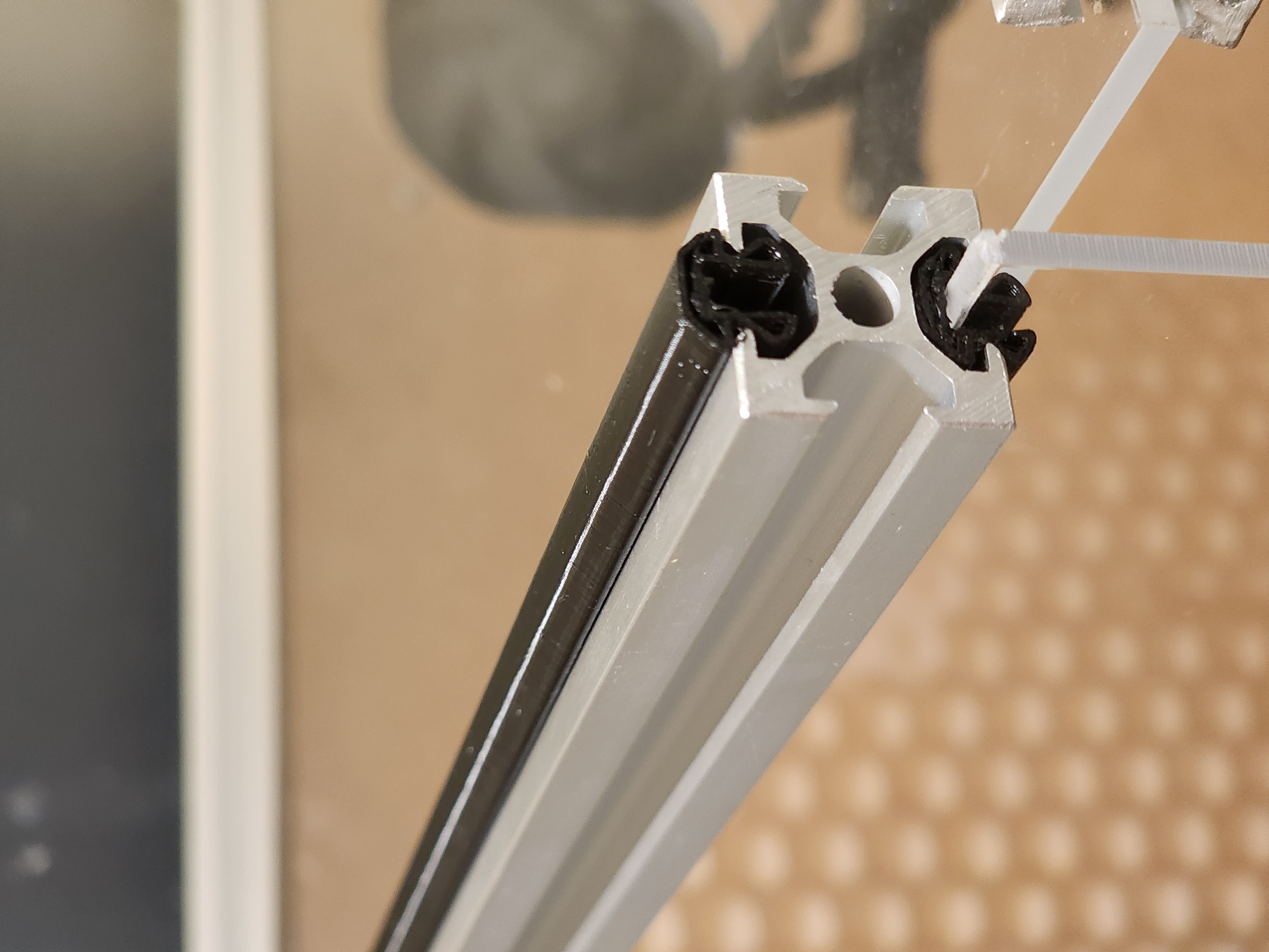 2020 V-slot pad for 3mm Acrylic Panel