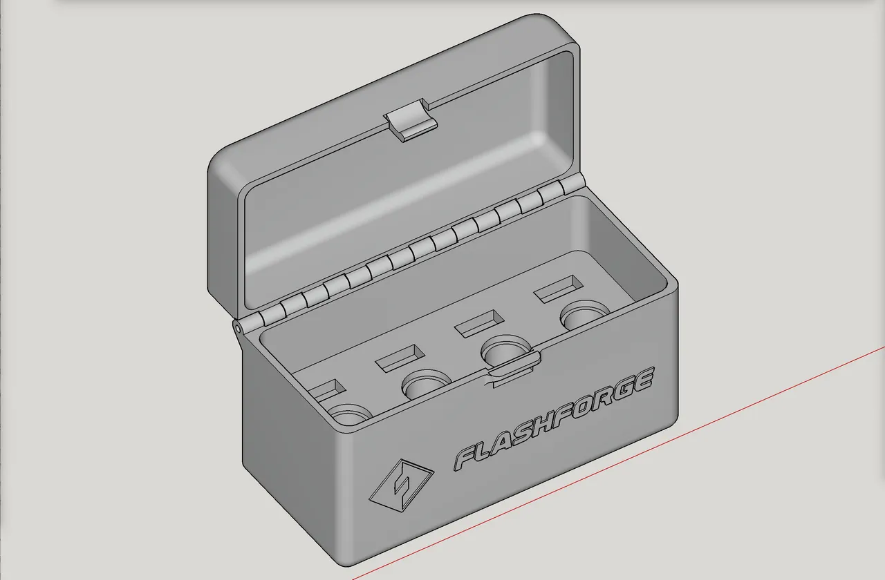 Flashforge Adventurer 5M (AD5M) Nozzles Box and Accessories Box