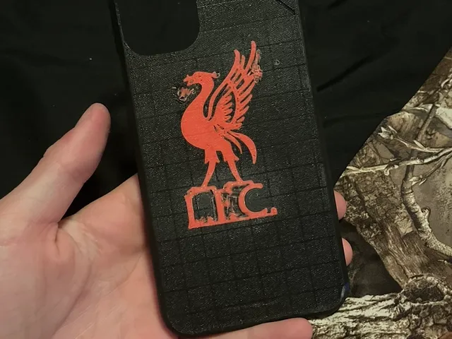 iPhone 11 case with Liverpool F.C. insignia