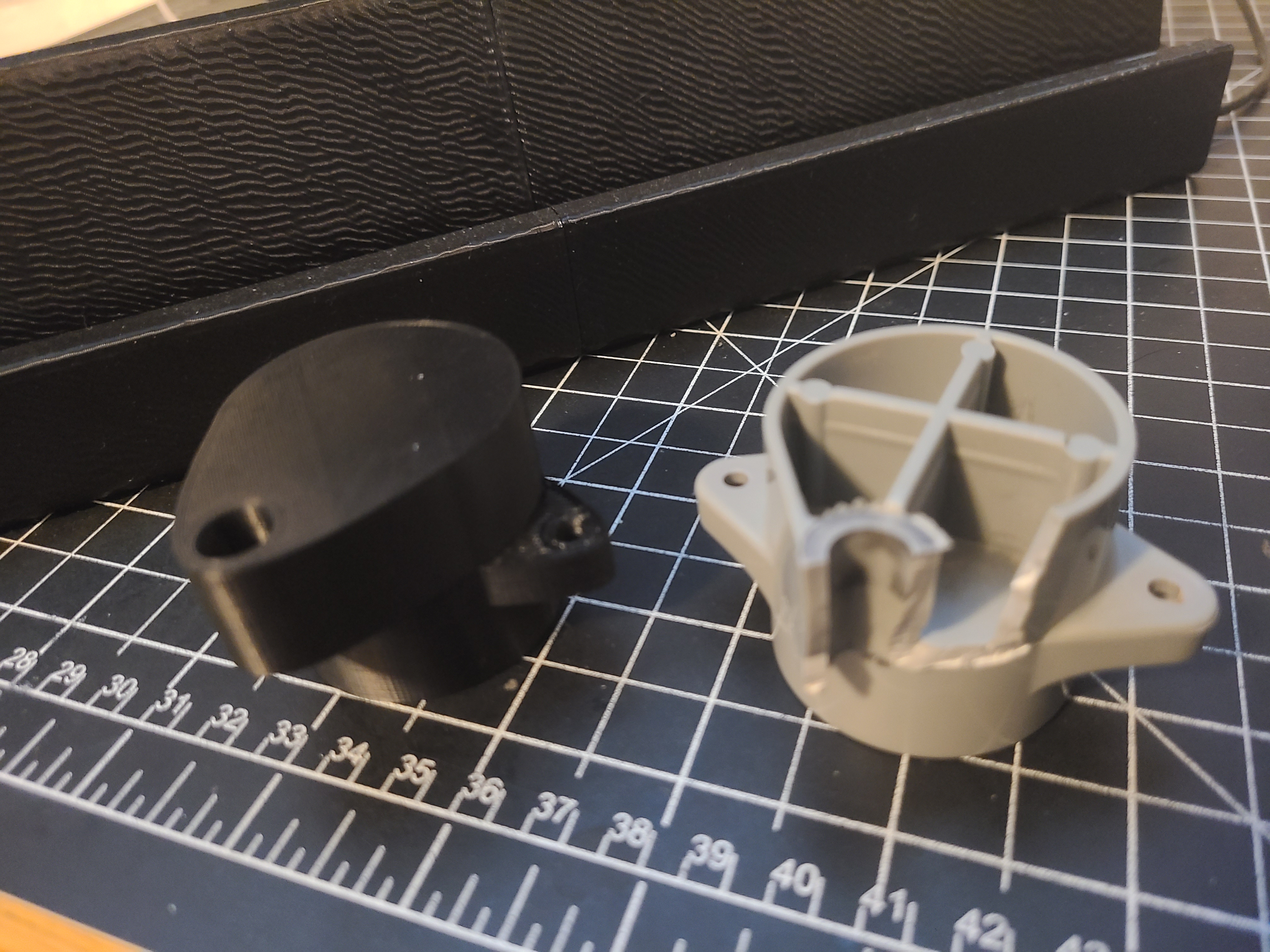 Evenflo highchair caster mount (rear)