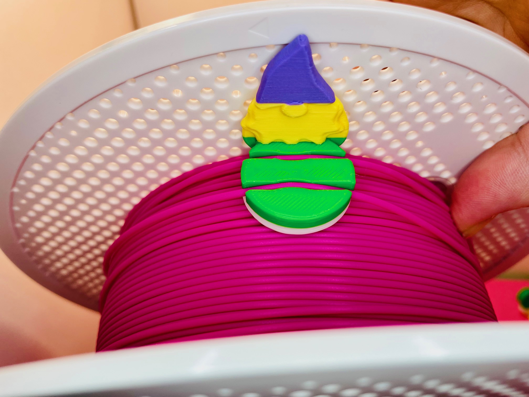 Super Cute Gnome Filament Clip