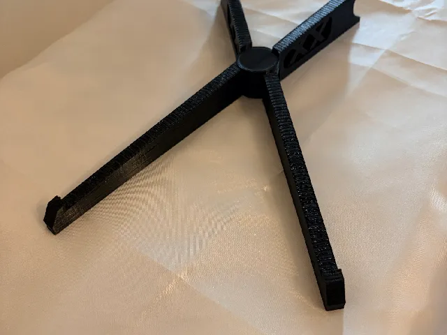 Print-In-Place Collapsible Laptop Stand