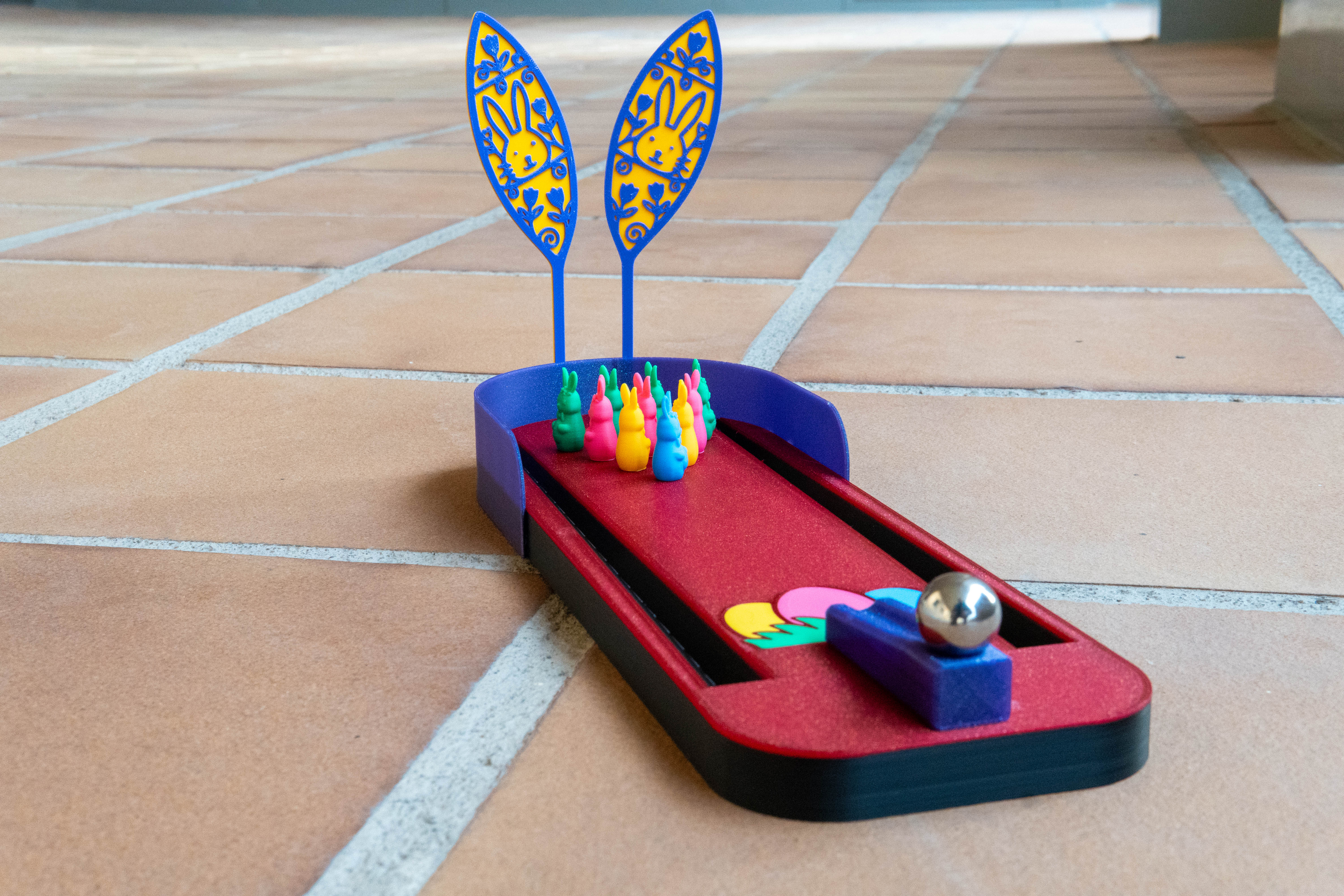 Miniatura 7 do modelo 3D Easter Bowling Play Set